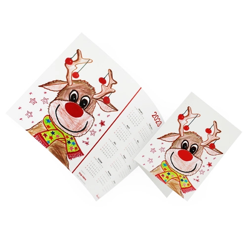 Printed Children's Christmas Card Projects